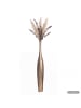 FineBuy Vase in Gold / Aluminium / 13x13x13