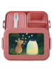 Mr. & Mrs. Panda MEPAL Bentobox Maus Sterne Design ohne Spruch in Rot Pastell