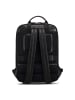 Jost Glasgow Daypack RFID Schutz Leder 44 cm Laptopfach black
