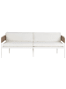 Beliani 4-tlg Lounge Set SERLA in Weiß/Beige