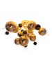 näve Deckenleuchte "EXPLOSION" in gold - (L)57 cm x (B)57 cm x (H)38 cm