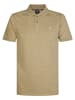 Petrol Industries Gestreiftes Poloshirt Coveview in Braun