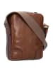 The Bridge Vespucci Umhängetasche Leder 16 cm in brown-gold