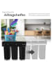 tectake Abfallsammler, 26 x 48 x 42 cm, 3x10L, Vollauszug mit Teleskopschienen