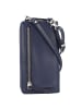 Greenburry Nappa Handytasche RFID Leder 8 cm maritim