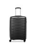 Roncato Wave 4 Rollen Trolley 65 cm mit Dehnfalte nero