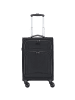 D&N Travel Line 9204 4 Rollen Kabinentrolley 55 cm schwarz