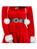 tectake Kurzes, sexy Kleid mit Kapuze, rot