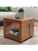 KADIMA DESIGN Couchtisch | Sheesham, 50cm, Massivholz, Dunkelbraun