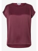 More & More Satin-T-Shirt in aubergine - 0002