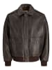 Jack & Jones Lederjacke in Delicioso