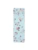 WALLART Garderobe - Detailliertes Terrazzo Muster Bolzano in Blau