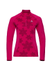 Odlo Pullover Midlayer 1/2 zip SNOWCROSS in Rot