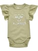 Hummel Kinder Kurzarmbody "Hmlulla Body S/S" in Grün