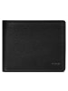 Redolz Leather Essentials QF Geldbörse RFID Leder 12 cm ausklappbar in all black