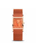 Bering Analoguhr für Damen in orange