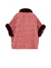 osha Damen Poncho in Rot