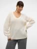 Vero Moda Strickpullover in Birch