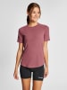 Hummel Hummel T-Shirt Hmlmt Yoga Damen Atmungsaktiv Leichte Design in CRUSHED BERRY