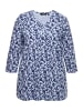 Ulla Popken Shirt in blaugrau