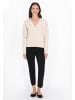 Albee Women Cardigan in Cream Melange