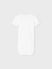 name it Baby kurzarm Body im 3er Pack mit Elefanten Motiv in Blau