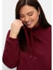 sheego Sweatshirt in weinrot