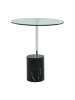 Kayoom Beistelltisch Rosario 525 in silber - schwarz