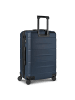 Police London 4 Rollen Trolley 64 cm mit Dehnfalte dark navy