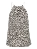 LASCANA Strandtop in schwarz beige