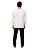 NORMANN Schlafanzug langarm Pyjama - 84608 in grau