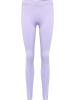 Hummel Hummel Leggings Hmlmt Multisport Damen Atmungsaktiv Schnelltrocknend Nahtlosen in LAVENDER