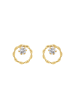 Amor Ohrstecker Gold 585/14 ct in Gold