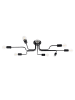 Nice Lamps Kronleuchter VARDO 8 schwarz  H 17