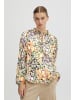 ICHI Druckbluse IXRILEY LS 20118977  Feminine Bluse mit Muster in Bunt