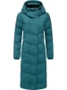 ragwear Wintermantel Pavla Long Soft YOUMODO in Ocean Green