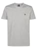 Petrol Industries T-Shirt mit Logo Windward in Grau