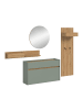 ebuy24 Garderobenmöbel Drive Staubgrün 197 x 32 cm
