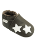 Bemesu Baby Krabbelschuhe aus Leder, weiche Lauflernschuhe mit rutschfester Sohle