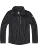 Brandit Fleecejacke/Fleecepullover "Fleece Troyer" in Schwarz