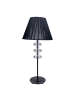 näve Tischleuchte "AMIRA" in schwarz - (L)26 cm x (B)26 cm x (H)51 cm