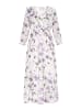 Usha Women Dress in violet multicolor