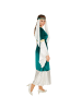 tectake Verzauberndes Elfenprinzessinnen-Kleid, grün/weiß