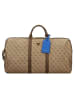 Guess Pisa Weekender Reisetasche 56 cm in beige-brown-blue