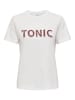 ONLY T-Shirt 'MOJITAS' Weiß