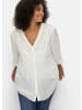 sheego by Joe Browns Longbluse in weiß