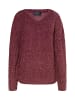 usha BLACK LABEL Damen Strickpullover in Weinrot