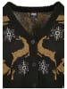 Urban Classics Cardigan in black/gold