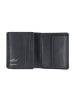 Golden Head Polo Geldbörse RFID Schutz Leder 8.5 cm in schwarz