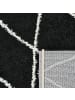 NAZARRUGS Teppich ASMA in Schwarz